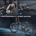 Vivi 26" Folding Electric Mountain Bike 350W