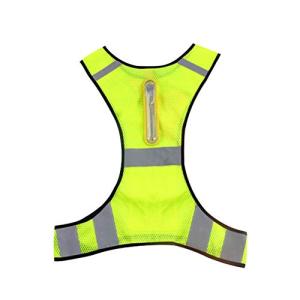 LED Light Up Reflective Safety Vest for Cycling
