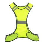 LED Light Up Reflective Safety Vest for Cycling