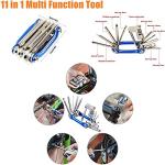 11-in-1 Bicycle Tire Pump and Repair Kit