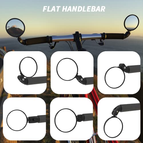Adjustable Handlebar Bike Rear View Mirror