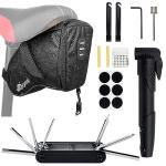 WOTOW Bike Repair Kit with Mini Pump and Tools