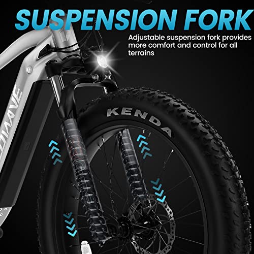 750W Electric Mountain Bike with Fat Tires