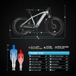 VELOWAVE 750W Mountain Electric Bike with Fat Tires