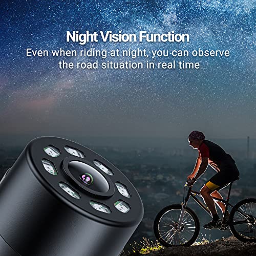 FEISIKE Bike Mirror with Rear View Camera