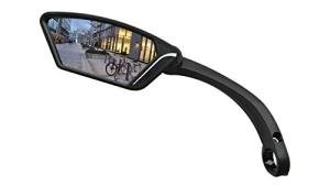 Scratch Resistant Bike Mirror with Rotatable Glass Lens