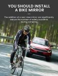 Hipeak Adjustable 360° Rearview Bike Mirrors