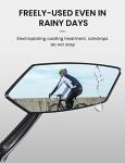 Hipeak Adjustable 360° Rearview Bike Mirrors