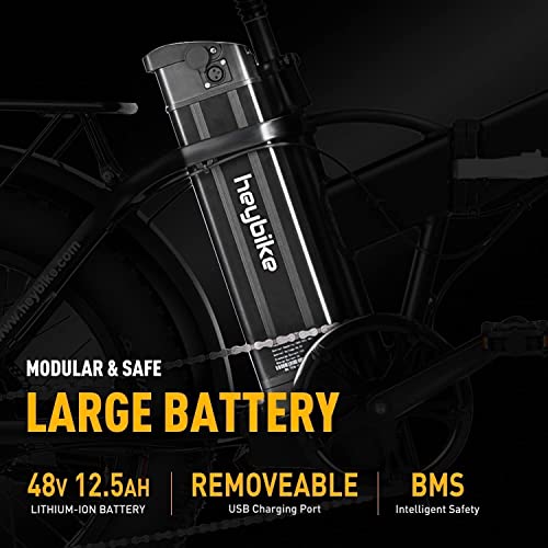 Heybike Mars Foldable Fat Tire Electric Bike