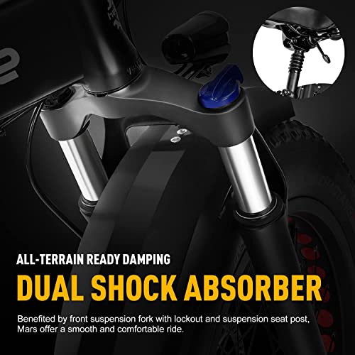 Heybike Mars Foldable Fat Tire Electric Bike