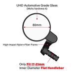 MEACHOW Bar End Bike Mirror with UHD Lens