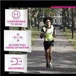 High-Visibility Yellow Reflective Running Vest