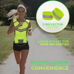 High-Visibility Yellow Reflective Running Vest