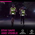 High-Visibility Yellow Reflective Running Vest