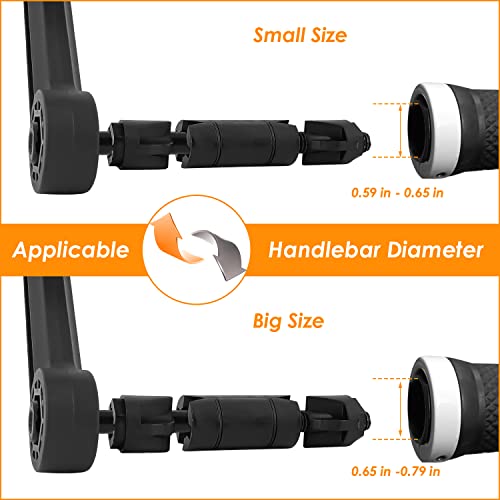 Thick Glass Bike Mirror for Handlebars