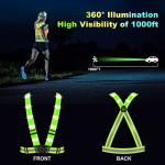 LED Reflective Safety Vest for Night Activities