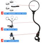 Adjustable Rearview Bike Mirror for Handlebars
