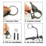 Adjustable Rearview Bike Mirror for Handlebars