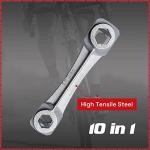 MASPODER Bicycle Repair Tool Kit with Frame Bag