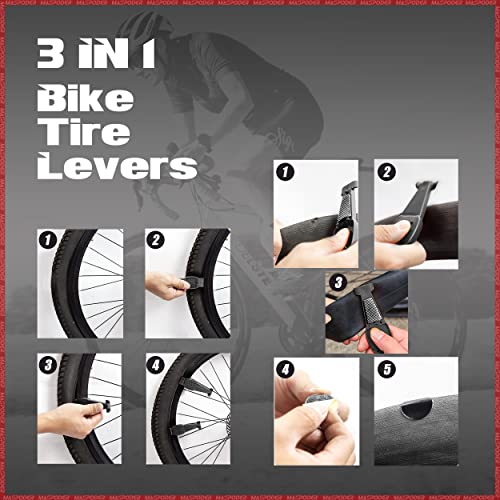 Bike Repair Kit with Bag and Accessories