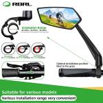 Rotatable Bike Mirrors with Wider View (Set)