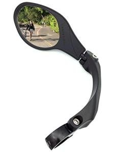 Hafny Stainless Steel Bike Handlebar Mirror (Left)