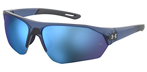 Under Armour Blue Cycling Sunglasses, 72mm