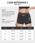 ATHVOTAR Women's High Waisted Yoga Biker Shorts