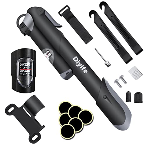 Diyife Mini Bike Pump with Accessories