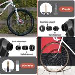 Mini Bike Pump with Gauge and Glueless Patch Kit