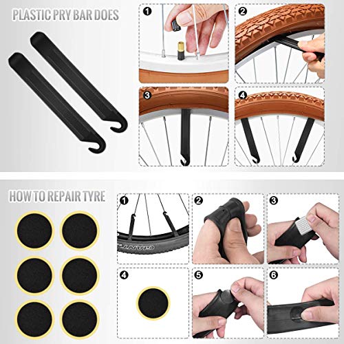 Diyife Mini Bike Pump with Accessories