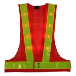 LED Reflective Safety Vest for Cycling & Running