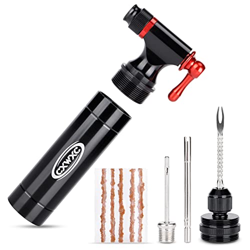 Bike Repair Kit - Inflator & Tubeless Tire Fix