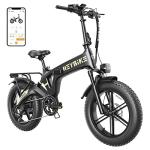 Heybike Tyson Folding Electric Bike with 20" Fat Tires