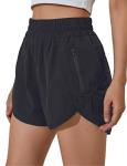 BMJL Women's High Waisted Athletic Running Shorts