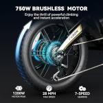 Heybike Tyson Folding Electric Bike with 20" Fat Tires