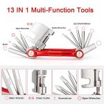 Bike Repair Tool Kit with Pump & Saddle Bag