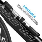 Portable Mini Bike Pump with Pressure Gauge