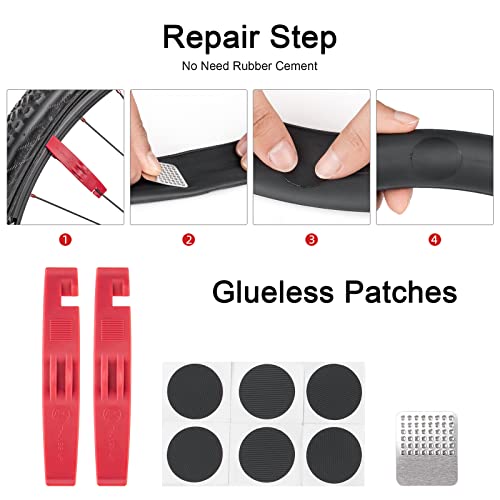 Bike Repair Kit with Pump and Bag
