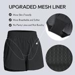 Women's High Waist Dolphin Running Shorts with Pocket