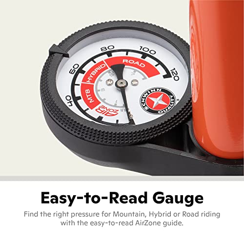 Schwinn Air Center Plus Bike Pump - Orange