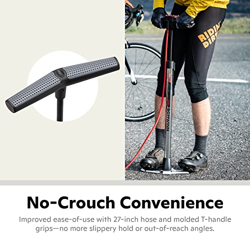 Schwinn Air Center Plus Bike Pump - Orange