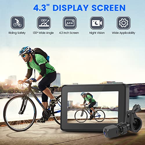 1080P Rear View Camera with Wide Angle for Bikes