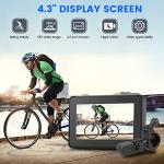 Blueear 1080P Bike Mirror Camera with Night Vision