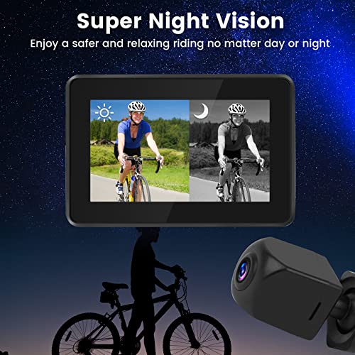 1080P Rear View Camera with Wide Angle for Bikes