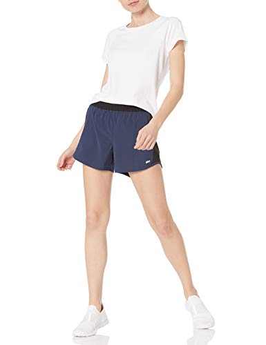 Women's Navy Cycling Shorts, 4" Stretch