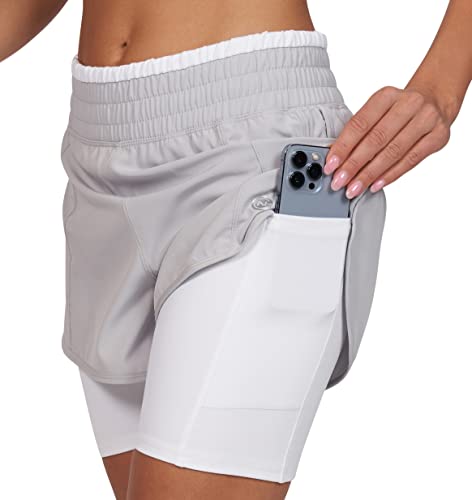 High-Waisted Women's Cycling Shorts with Pockets