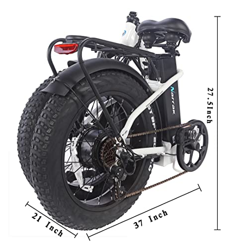 Folding 48V Electric Fat Tire Bike