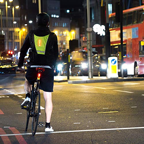 USB LED Cycling Safety Vest with Turn Signals