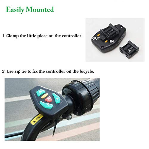 USB LED Cycling Safety Vest with Turn Signals